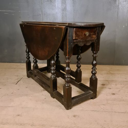 English Oak Gateleg Table