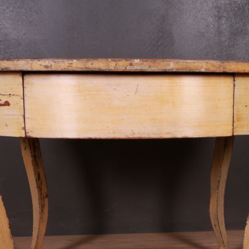 LARGE ORIGINAL PAINTED BREAKFAST TABLE - ADDITIONAL PHOTO 3