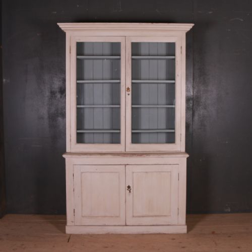English Painted Bookcase