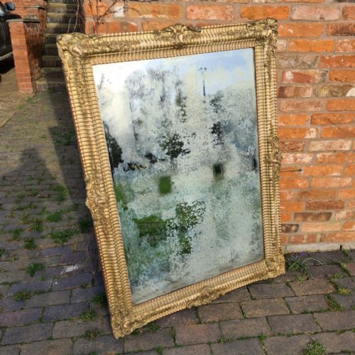 French Gilt Mirror