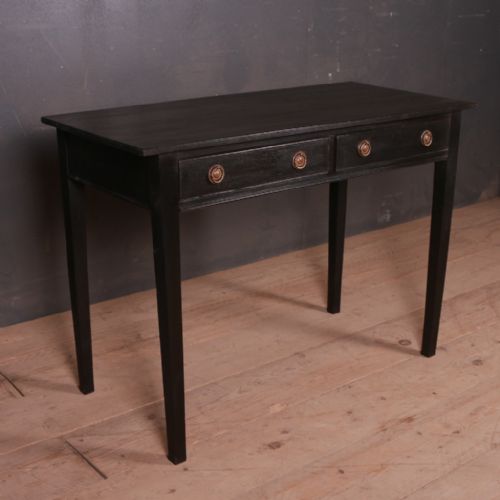 English Painted Two Drawer Desk