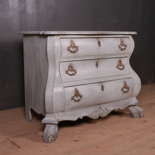 Small Dutch Oak Commode