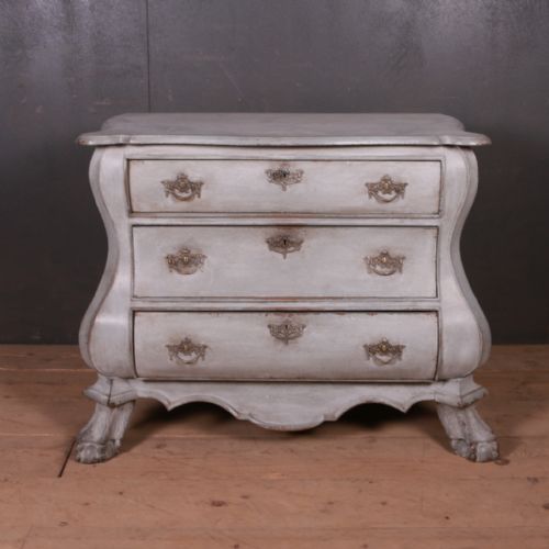 Small Dutch Oak Commode