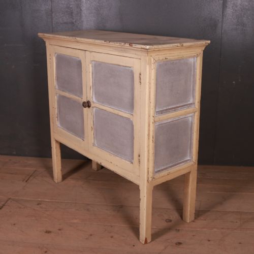 SMALL ORIGINAL PAINTED SCOTTISH FOOD CUPBOARD - ADDITIONAL PHOTO 5