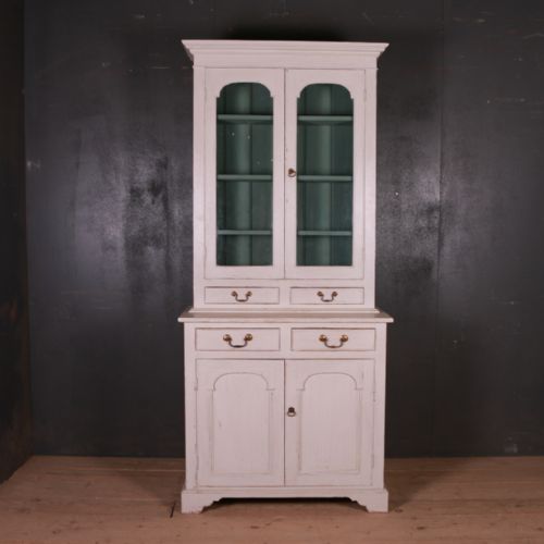 Small English Painted Bookcase