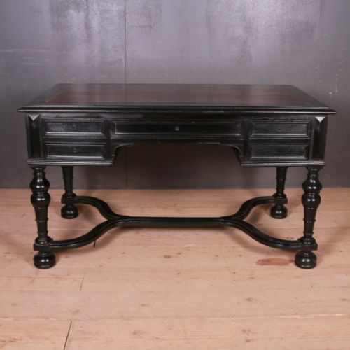 French Ebonized Desk
