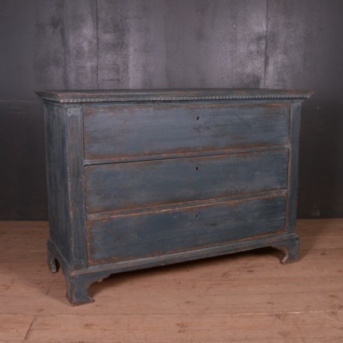 North European Painted Commode