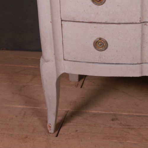 ITALIAN MARBLE TOP COMMODE - ADDITIONAL PHOTO 1