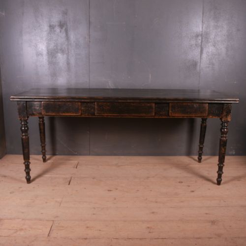 French Three Drawer Desk
