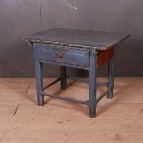 Spanish Painted Lamp Table