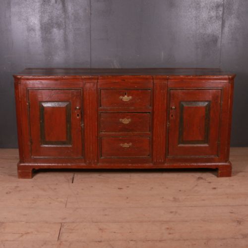 Original Painted Architectural Dresser Base