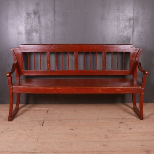 European Original Painted Bench