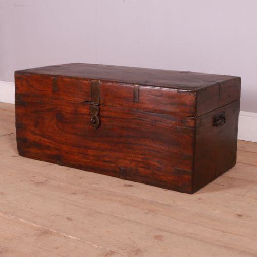 Antique Camphor Travel Chest