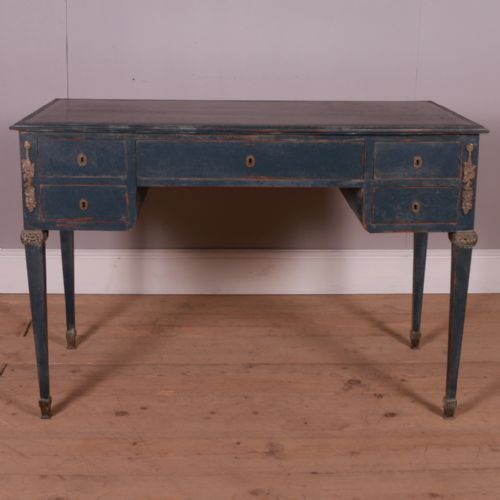 French Five Drawer Desk