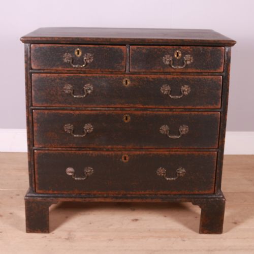 English Painted Chest of Drawers