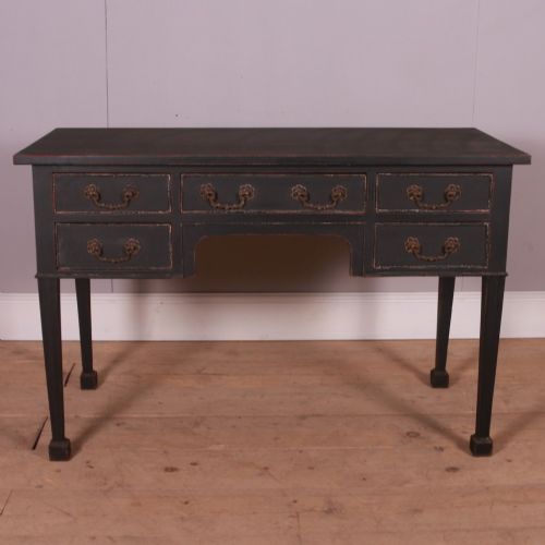 Antique Painted Kneehole Desk