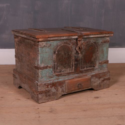 Anglo-indian Painted Coffer