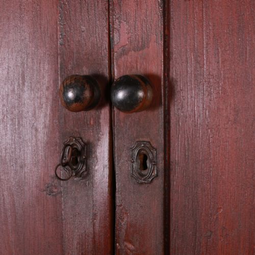 ORIGINAL PAINTED LINEN CUPBOARD - ADDITIONAL PHOTO 2