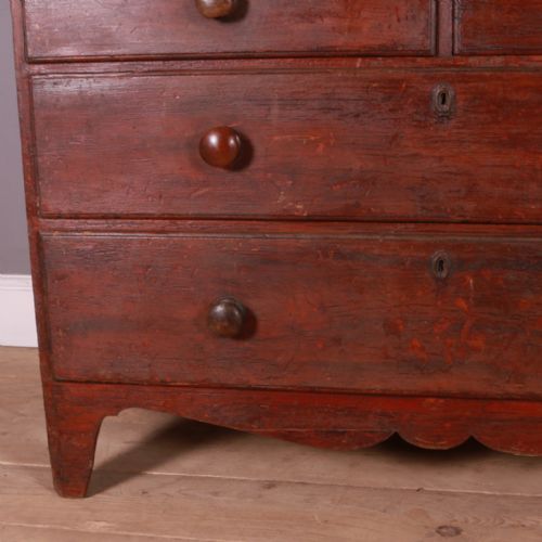 ORIGINAL PAINTED LINEN CUPBOARD - ADDITIONAL PHOTO 3