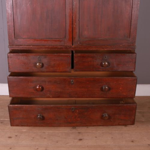 ORIGINAL PAINTED LINEN CUPBOARD - ADDITIONAL PHOTO 4