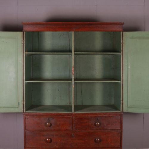 ORIGINAL PAINTED LINEN CUPBOARD - ADDITIONAL PHOTO 5