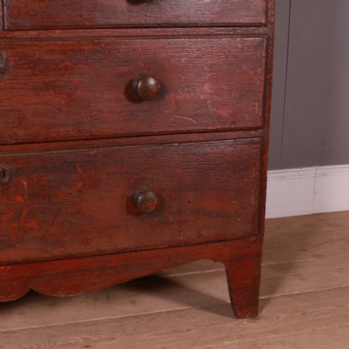 ORIGINAL PAINTED LINEN CUPBOARD - ADDITIONAL PHOTO 6