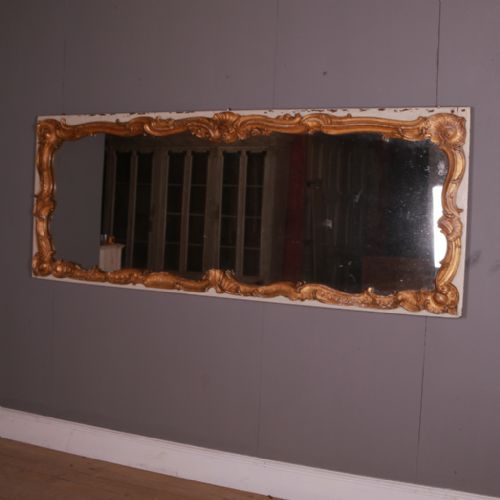Large French Carved Mirror