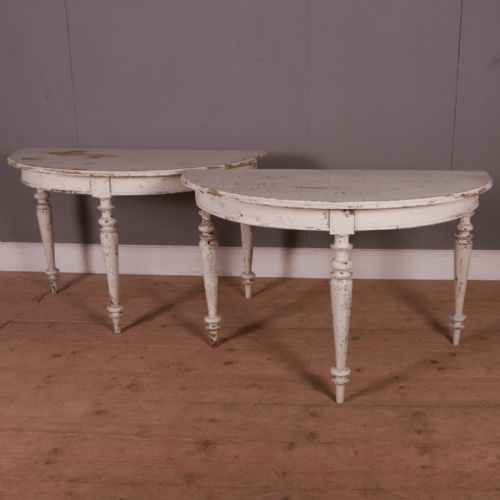 Pair of Swedish Console Tables