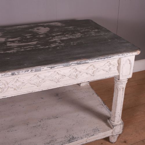 ENGLISH COUNTRY HOUSE PREP TABLE CENTRE TABLE - ADDITIONAL PHOTO 5