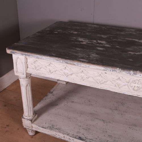ENGLISH COUNTRY HOUSE PREP TABLE CENTRE TABLE - ADDITIONAL PHOTO 6
