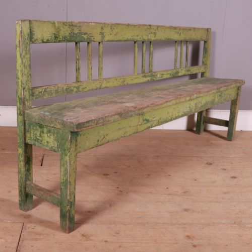 Italian Original Painted Bench