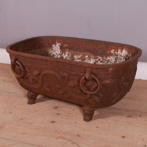 CHINESE ANTIQUE IRON BATH - ADDITIONAL PHOTO 1