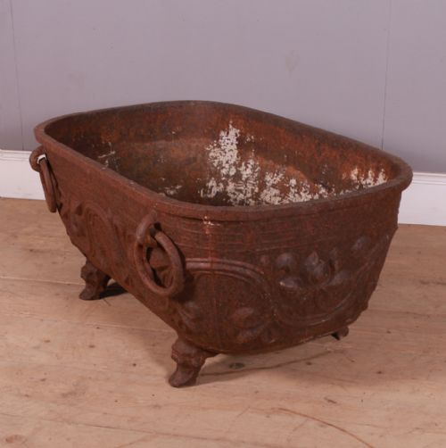 CHINESE ANTIQUE IRON BATH - ADDITIONAL PHOTO 2
