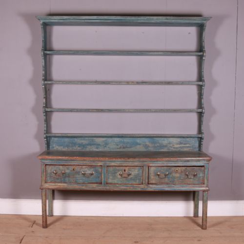 Late 18th C Original Painted Dresser