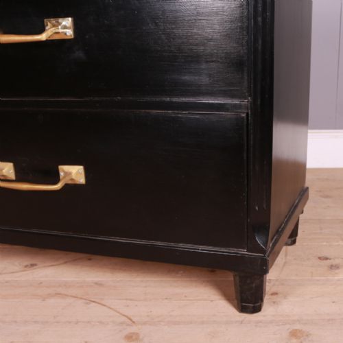 EARLY 20TH C DRAPERS CHEST OF DRAWERS - ADDITIONAL PHOTO 2