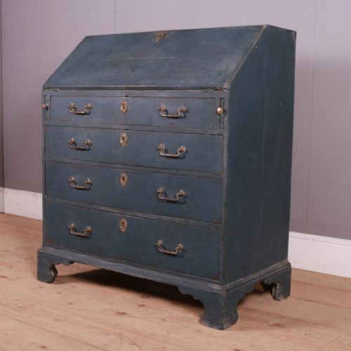 18th C Painted Writing Bureau