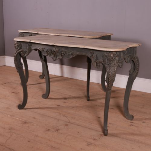 Pair of Italian Console Tables