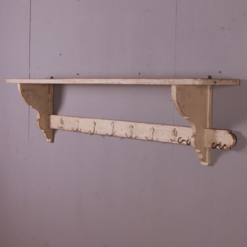 Painted French Hanging Shelf