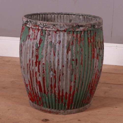Zinc Dolly Tub Planter