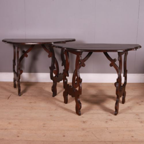 Pair of Italian Console Tables