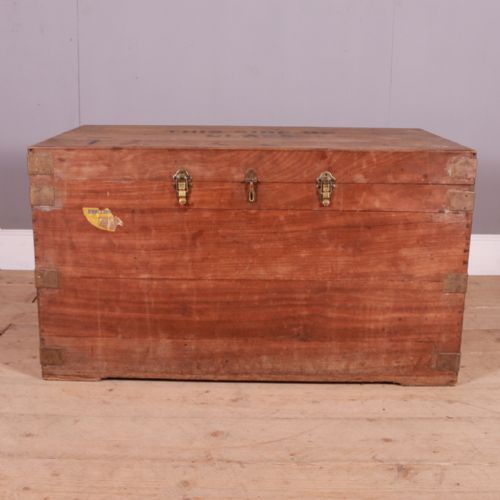 Antique Camphor Travel Chest
