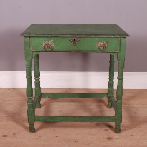 18th C Painted Side Table