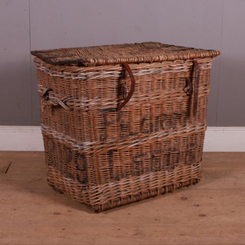 Large Wicker Log Basket