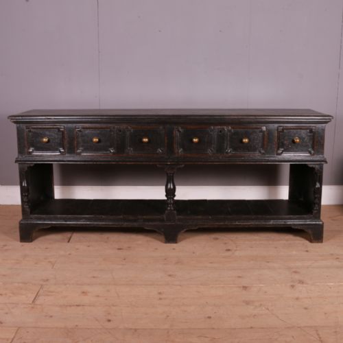 18th C Painted Dresser Base