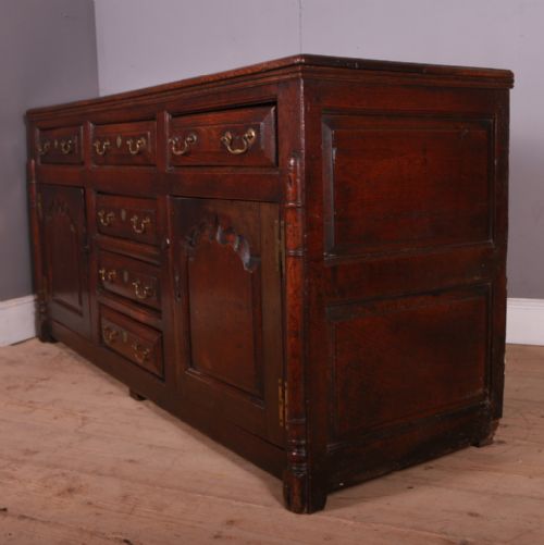 18TH C ENGLISH OAK DRESSER BASE - ADDITIONAL PHOTO 4