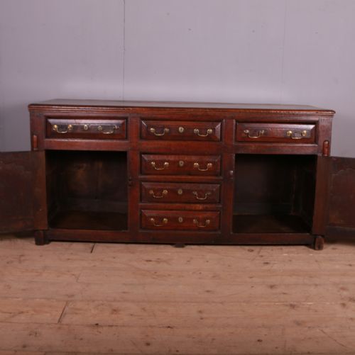 18TH C ENGLISH OAK DRESSER BASE - ADDITIONAL PHOTO 6