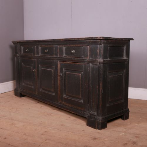 18th C English Painted Dresser Base