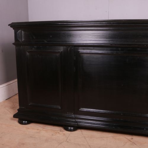 19TH CENTURY EBONISED DESK - ADDITIONAL PHOTO 9