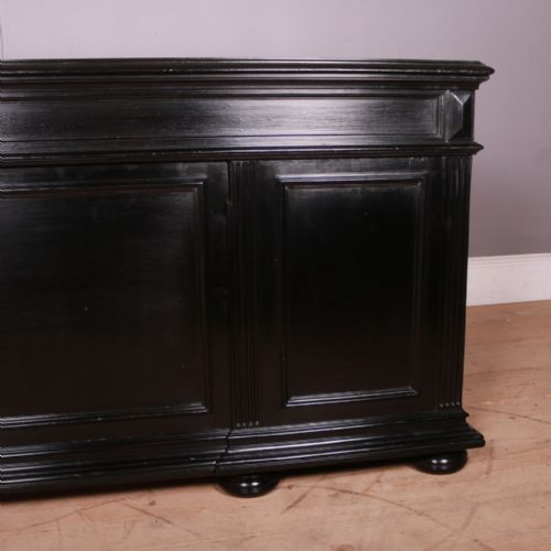 19TH CENTURY EBONISED DESK - ADDITIONAL PHOTO 10