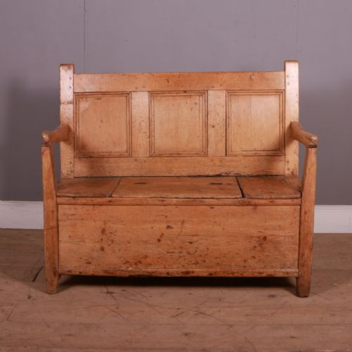 Welsh Pine Box Settle
